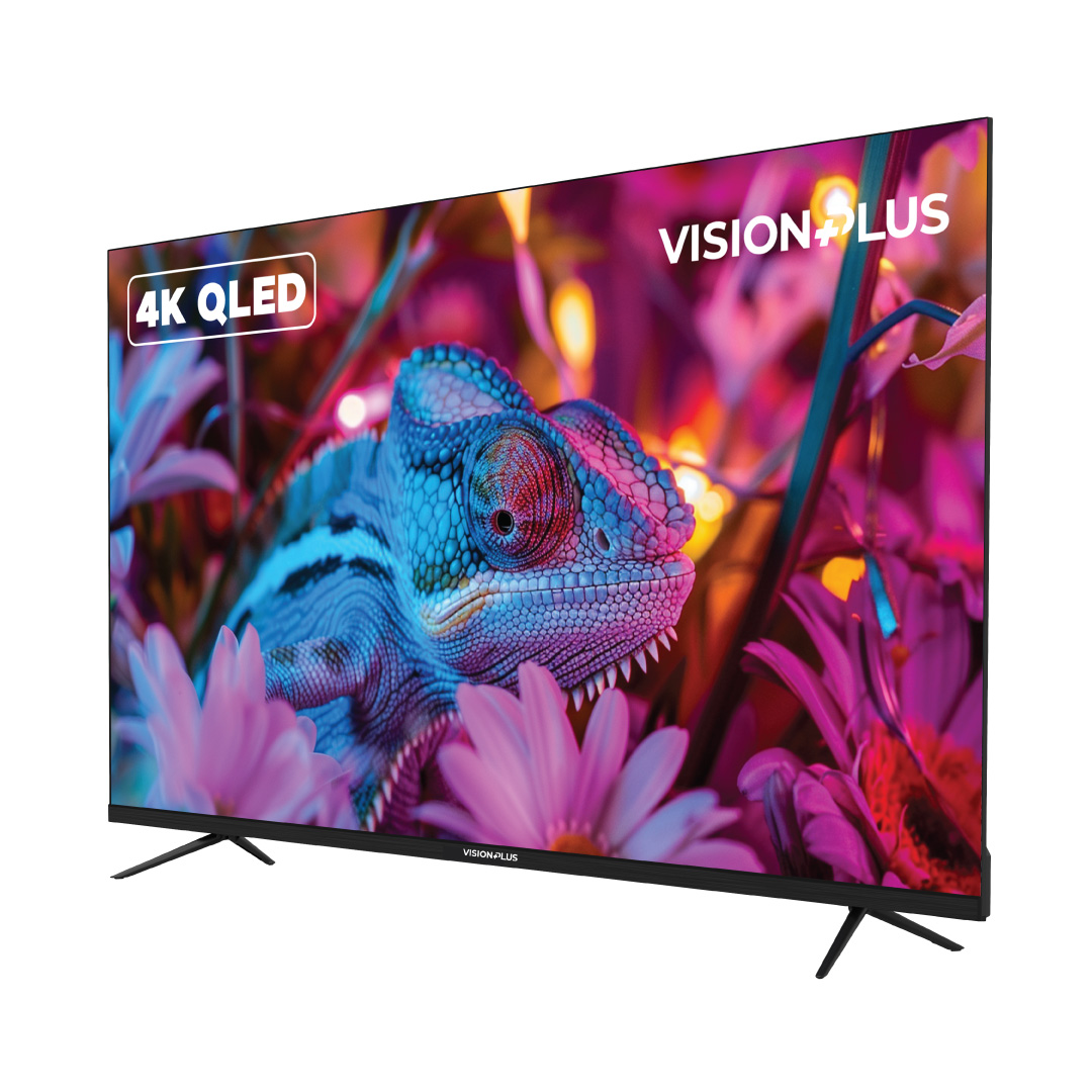 Vision Plus 50" QLED 4K TV with Vidaa OS + Free Wall  Mount