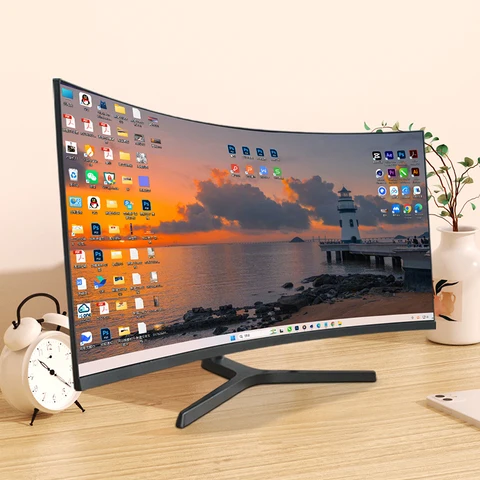 PAKCAI 34-Inch Curved Ultrawide UWQHD Gaming Monitor – 3440 × 1440 Resolution, 144Hz/165Hz Refresh Rate, VA Panel, 99% sRGB, 5ms Response Time