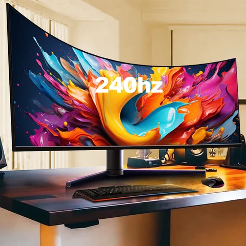 PAKCAI 27-Inch Full HD Gaming Monitor – 1920 × 1080 Resolution, 165Hz Refresh Rate, MVA Panel, 4ms Response Time, 99% sRGB, DisplayPort