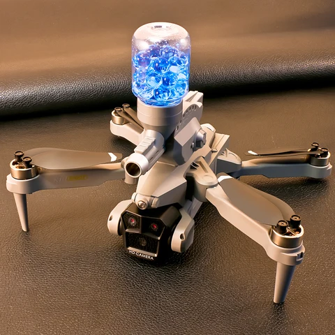 K11 MAX Mini Foldable 4K UHD Camera Drone – Remote Control, G-Sensor, Altitude Hold, Headless Mode, One-Key Takeoff & Landing, LED Lights, Gray